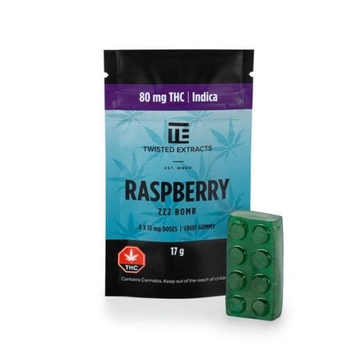 Raspberry Zzz Jelly Bomb - Twisted Extracts