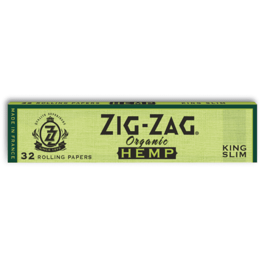 Zig Zag Organic Hemp King Sized Rolling Papers