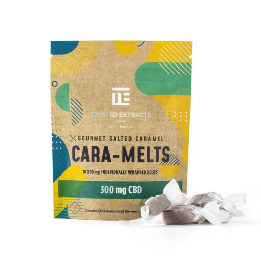 Salted Cara-Melts 300mg CBD - Twisted Extracts