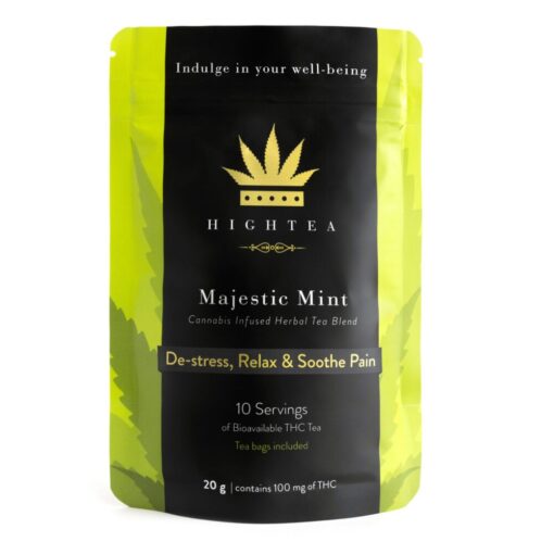 HIGH TEA – Majestic Mint Tea (100mg THC)