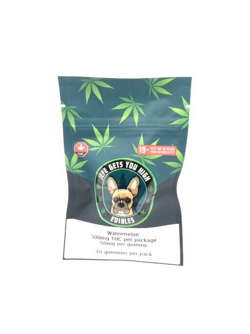 Jefe Gets You High Edibles (50mg THC x 10 - 500mg total)